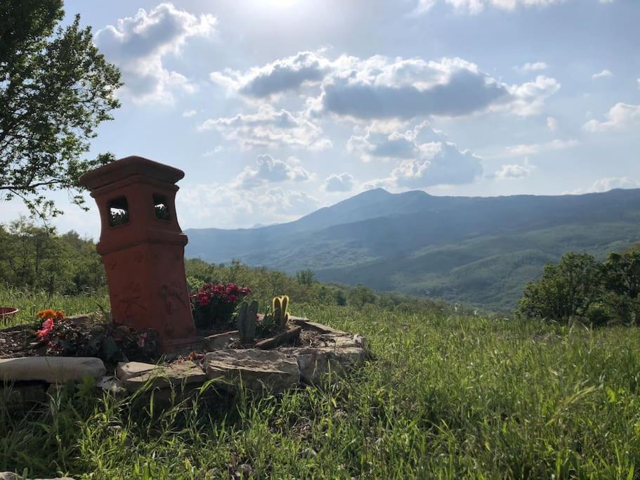 La Casa Sulla Collina Villa Varsi Bagian luar foto
